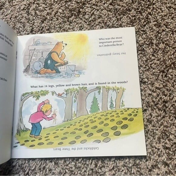 Rare Vintage Soft Cover Bear-ly Bear-able riddles, jokes and knock-knocks - Picture 3 of 8